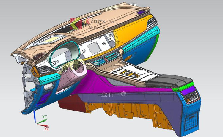 深挖兩年，秋平模型借助金石3D打印機(jī)崛起為重慶汽車手板之最
