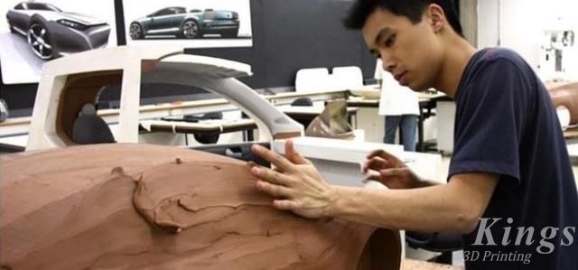 做油泥模型太難，金石三維3D打印制作汽車(chē)模型僅需15天！