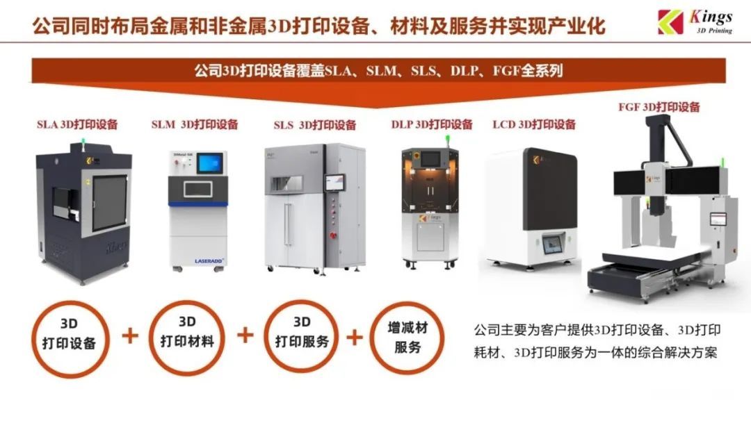 金石三維：全國19個生產(chǎn)基地，超1000臺3D打印設備